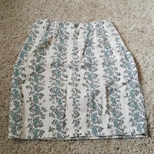Paisley skirt